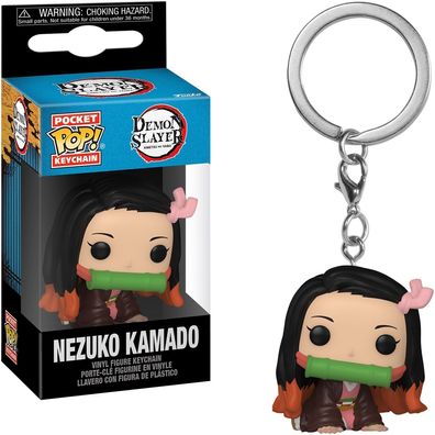 Demon Slayer - Nezuko Kamado - Schlüsselanhänger Funko Pocket POP! Keychain