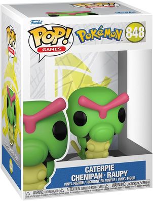 Pok&eacute; on - Caterpie Chenipan Raupy 848 - Funko Pop! Vinyl Figur