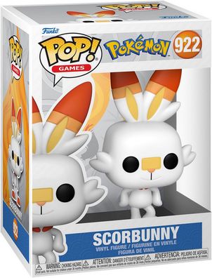 Pok&eacute; on - Scorbunny Flambino Hopplo 922 - Funko Pop! Vinyl Figur