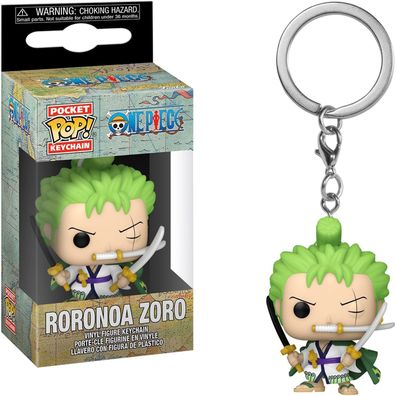 One Piece - Roronoa Zoro - Schlüsselanhänger Funko Pocket POP! Keychain