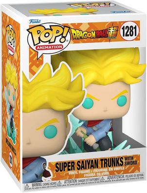 Dragon Ball Super - Super Saiyan Trunks with Sword 1281 - Funko Pop! Vinyl Figur