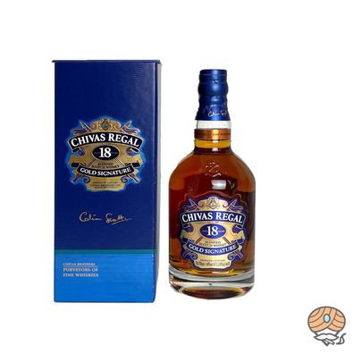 Chivas Regal Blended Whiskey 18 Jahre, 40% Vol. 0,7 l in der Geschenkbox