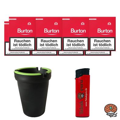 1 Stange Burton Original Filter Zigarillos (25 Stück/Schachtel) + Zubehör (FZ)