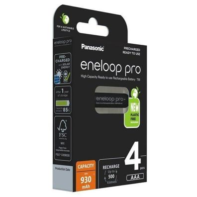 Akku eneloop pro, Micro AAA 1,2V (4 Stück)