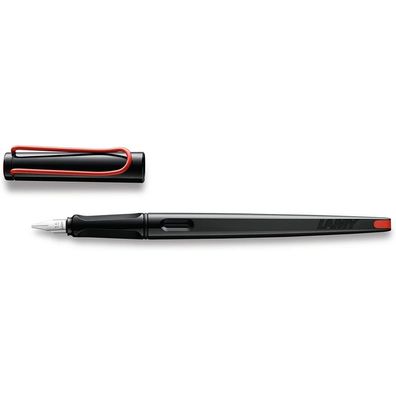 LAMY joy 015 FH Patronenfüller schwarz/rot B (breit)