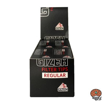 Box Gizeh Filter Tips Regular 24 Hefte à 35 Tips