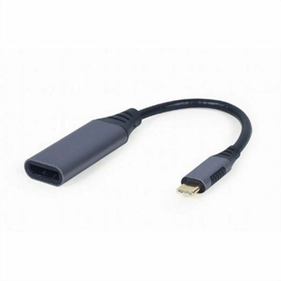 gembird Adapter USB Typ-C auf DisplayPort, Spacegrau