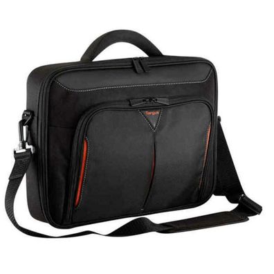 Classic+ Clamshell Case (schwarz/rot, bis 45,7 cm (18"))