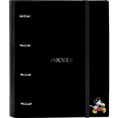 Ringbuch Mickey Mouse Clubhouse Schwarz (27 x 32 x 3.5 cm)
