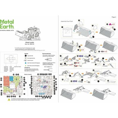 METAL EARTH 3D-Puzzle Loader (farbig)