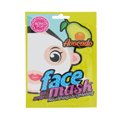 Bling Pop Avocado nährende & aufhellende Maske 20 ml