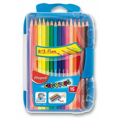 MAPED Buntstifte dreieckig Color'Peps Smart Box 15pcs