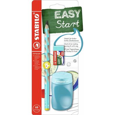 Stabilo EASYgraph Schulset für Linkshänder blau