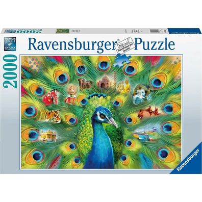 Ravensburger Pfauenland Puzzle 2000 Teile