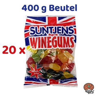 Suntjens Winegums 20x 400g Beutel