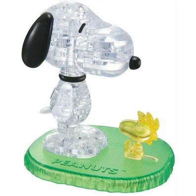 HCM KINZEL 3D Kristallpuzzle Snoopy und Woodstock 41 Teile