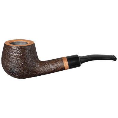 VAUEN Pfeife Mokka 5240, dunkelbraun, sandgestrahlt, 9mm Filter