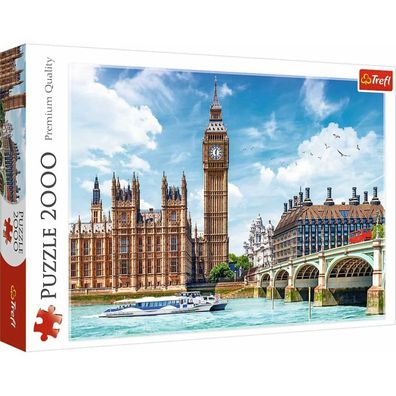TREFL Puzzle Big Ben, London, England 2000 Teile
