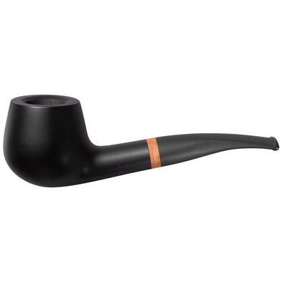 VAUEN Pfeife Olaf 1840, schwarz, glatt, matt, 9mm Filter