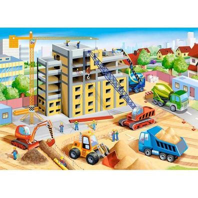 Castorland Puzzle Großbaustelle 60 Teile