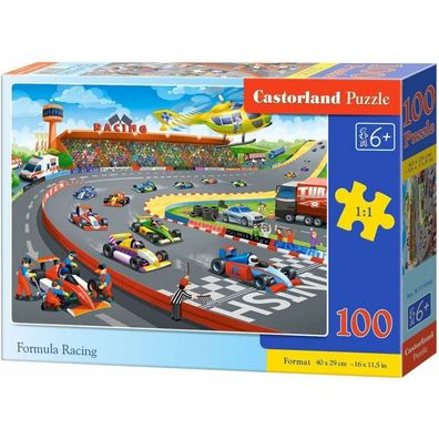 Castorland Puzzle Formula Racing 100 Teile