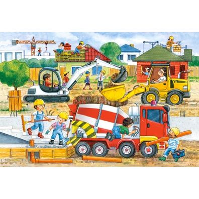 Castorland Puzzle Baustelle MAXI 40 Teile