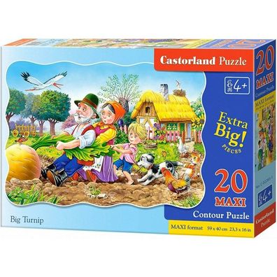 Castorland Rübenpuzzle MAXI 20 Teile