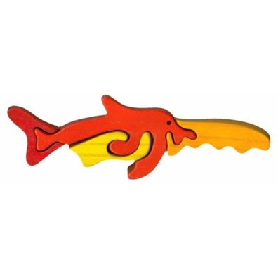 FAUNA Holzpuzzle Schwertfisch klein