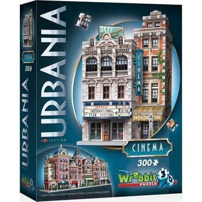 Wrebbit 3D-Puzzle Urbania: Kino 300 Teile