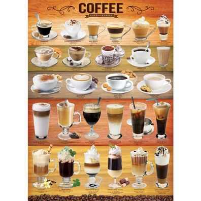 Eurographics Kaffee-Puzzle 1000 Teile