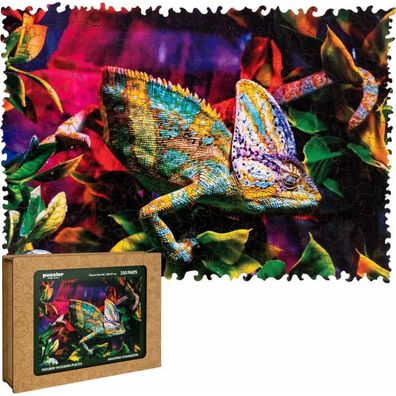 Puzzler Holzpuzzle Amazing Chameleon 250 Teile