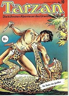 Tarzan 10 Verlag Hethke Nachdruck