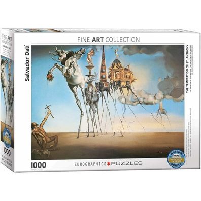 Eurographics Puzzle Karte von Kanada 1867, 1000 Teile