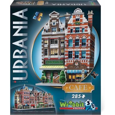 Wrebbit 3D-Puzzle Urbania: Cafe 285 Teile