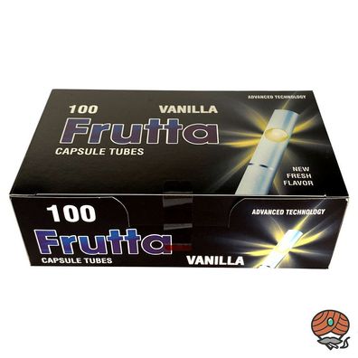 Frutta Vanilla / Vanille Click-Zigarettenhülsen Filter Hülsen m. Geschmack