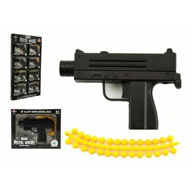 Teddies Pistole 11cm für weiche Bälle 1 Stück (Mix)