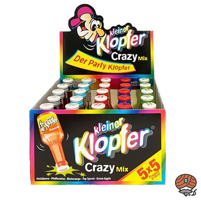 Partybox Kleiner Klopfer Crazy Mix, 15/18% Vol. 25 x 0,02 l