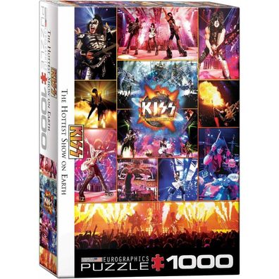Eurographics Puzzle Kiss: Die heißeste Show der Welt 1000 Teile