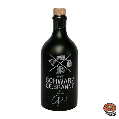 May Schwarz GE. BRANNTer Gin, 45% Vol. 0,5 l