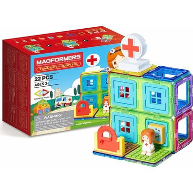 Magformers Town Hospital 22 Stück