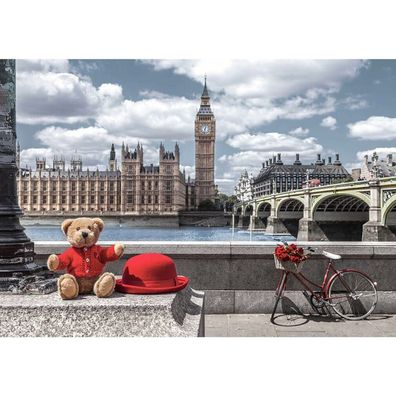 Castorland Puzzle Kleiner Reisender in London 500 Teile