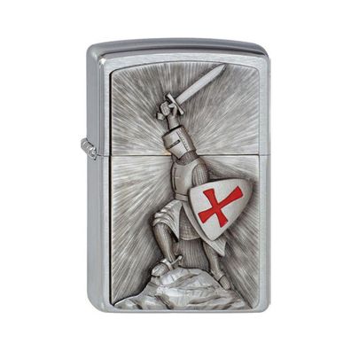 Zippo Benzin-Feuerzeug Crusader Victor, unbefüllt