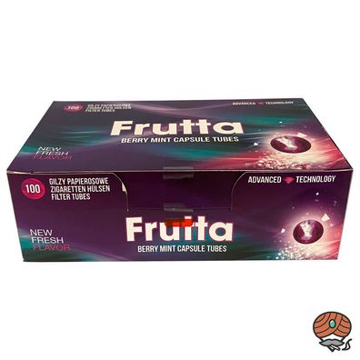 Frutta Berry Mint Beeren Minze Click-Zigarettenhülsen Filter Hülsen m. Geschmack