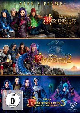 Descendants 1 - 3 BOX (DVD) 3Disc Die Nachkommen, Min: 316/DD