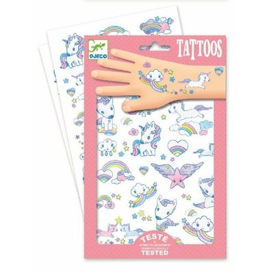 DJECO Tattoo Einhörner