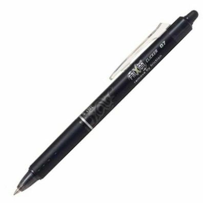 Stift Pilot Frixion Clicker Schwarz 12 Stück