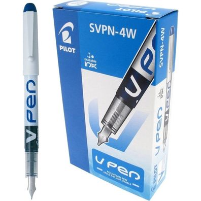 Kalligrafie-Feder Pilot V-Pen Einwegartikel Blau