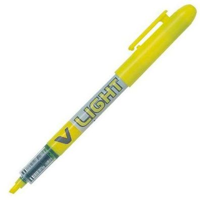 Textmarker Pilot V Light Gelb (12)