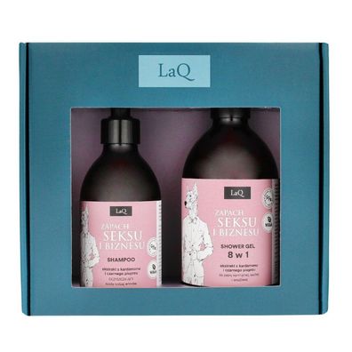 LaQ Dobermann Geschenkset (Haarshampoo+Duschgel 8in1) 1op