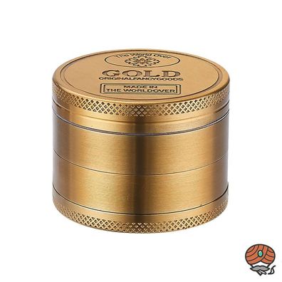 Champ High Kräutermühle, Metall Gold, Ø 50mm, 4-teilig